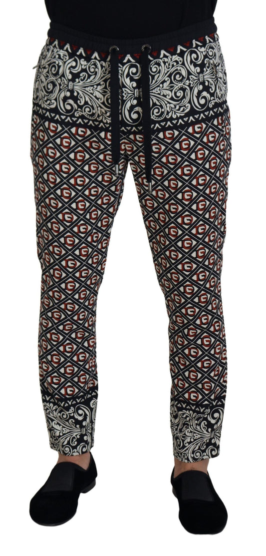 Dolce & Gabbana Elegant Multicolor Jogging Trousers