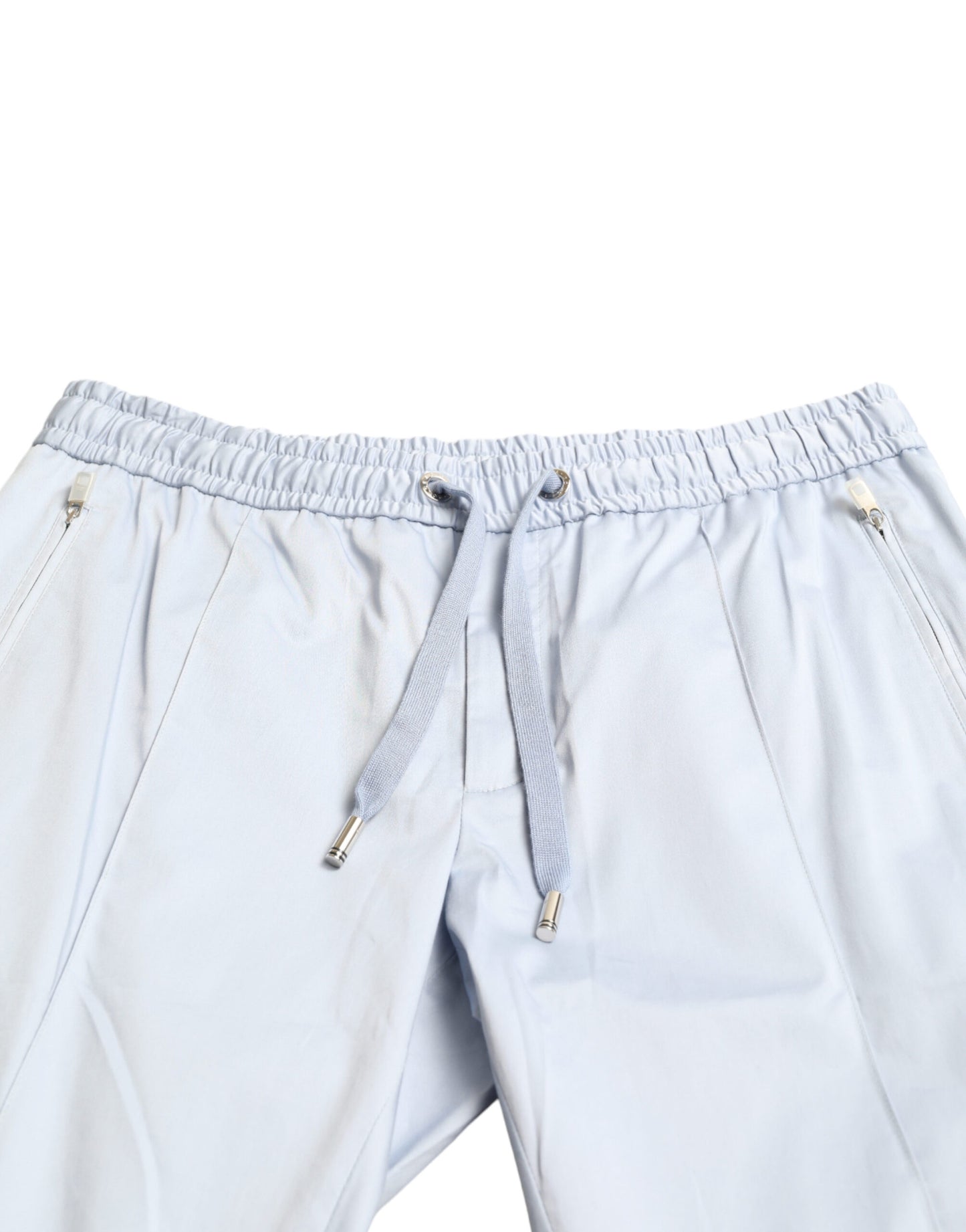 Dolce & Gabbana Elegant Light Blue Jogger Pants for Men