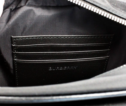 Burberry Paddy Small Black Nylon Logo Camera Belt Fanny Pack Bag