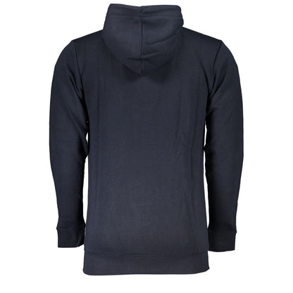 Cavalli Class Blue Cotton Mens Sweater