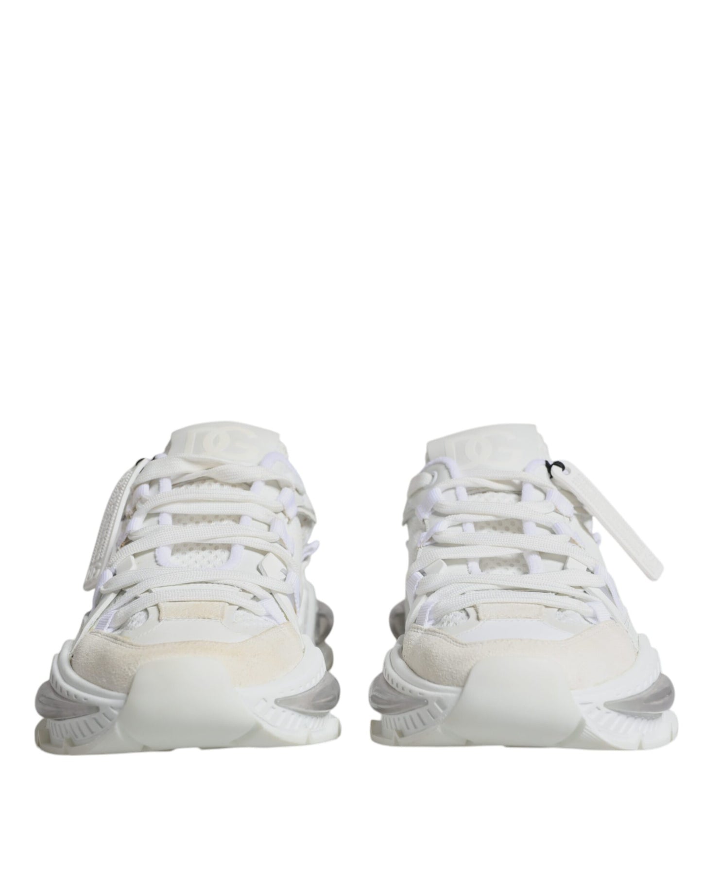 Dolce & Gabbana White Airmaster Low Top Men Sneakers Shoes