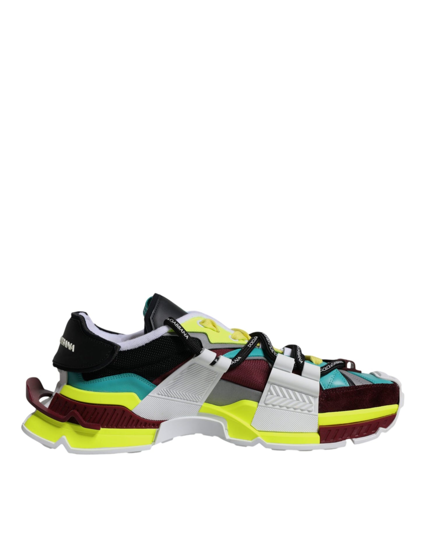 Dolce & Gabbana Multicolor Low Top Space Men Sneakers Shoes