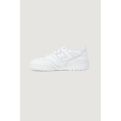 New Balance White Synthetic Material Sneaker