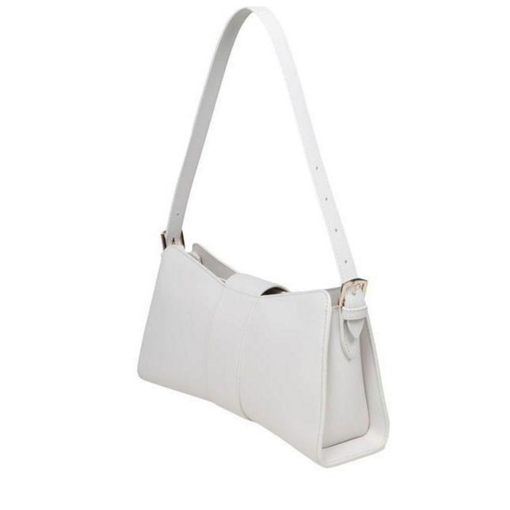 Furla Gray Leather Handbag