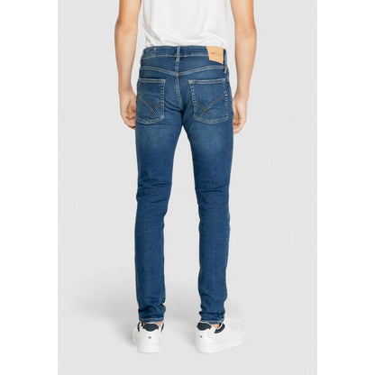 Gas Blue Cotton Jeans & Pant