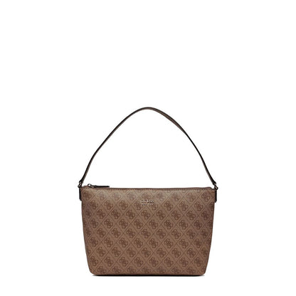 Guess Brown Polyethylene Handbag