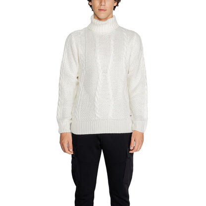 Gianni Lupo White Polyester Sweater