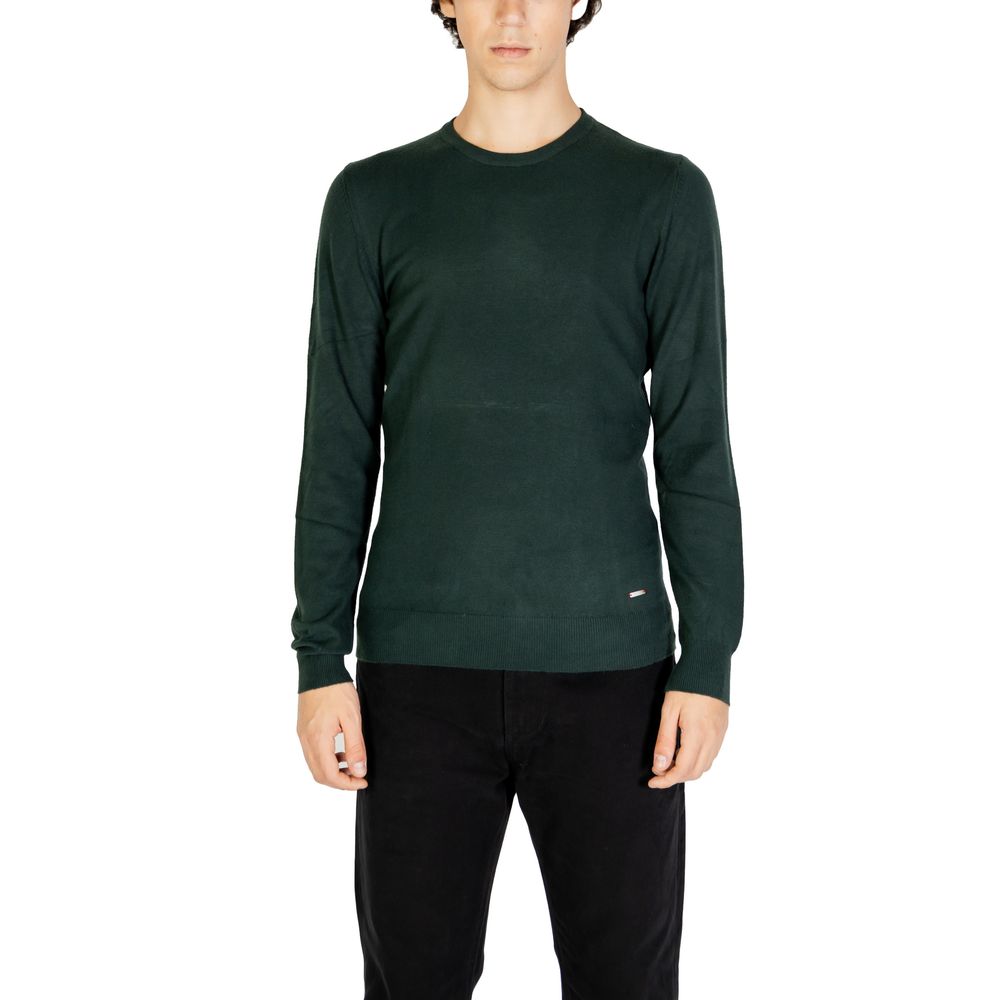 Gianni Lupo Green Polyester Sweater