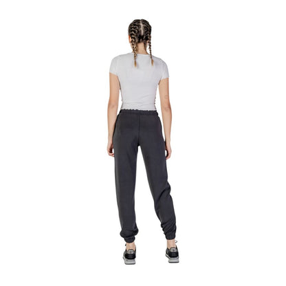 Guess Active Black Polyester Jeans & Pant