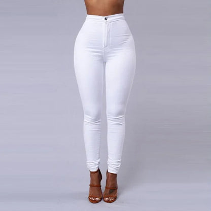 High Waist Render Jeans