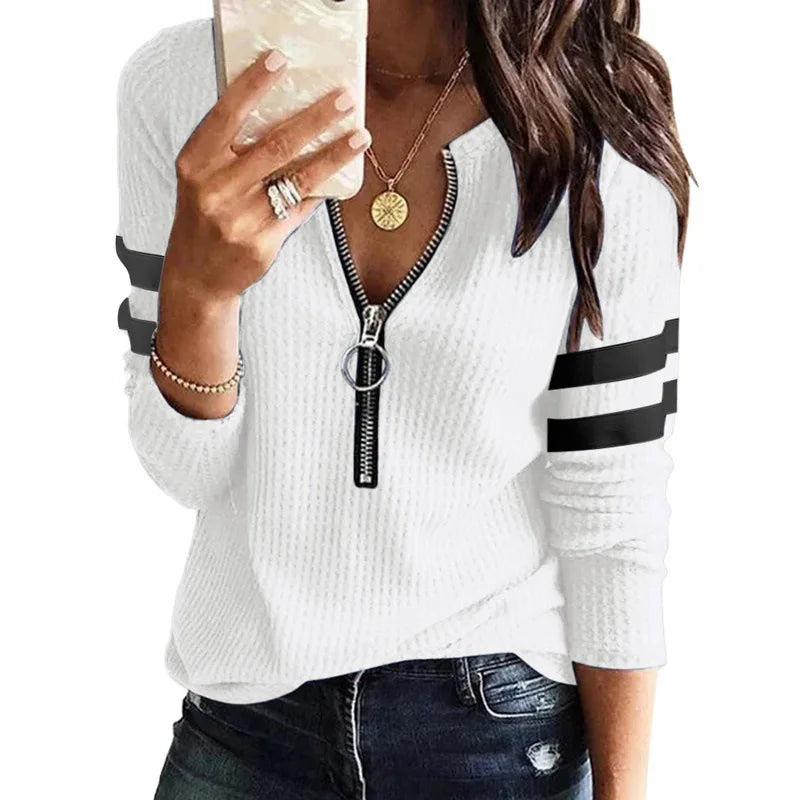 Casual Loose Knit T-Shirt