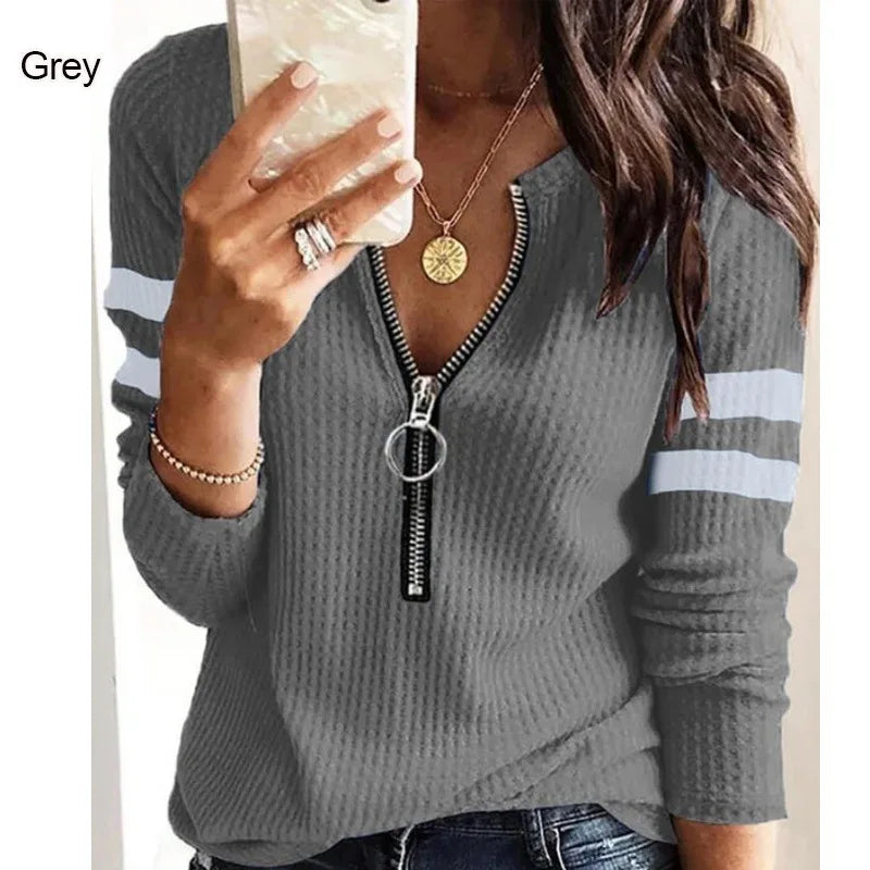 Casual Loose Knit T-Shirt