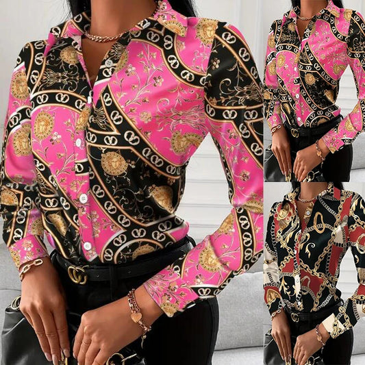 Chain print shirt