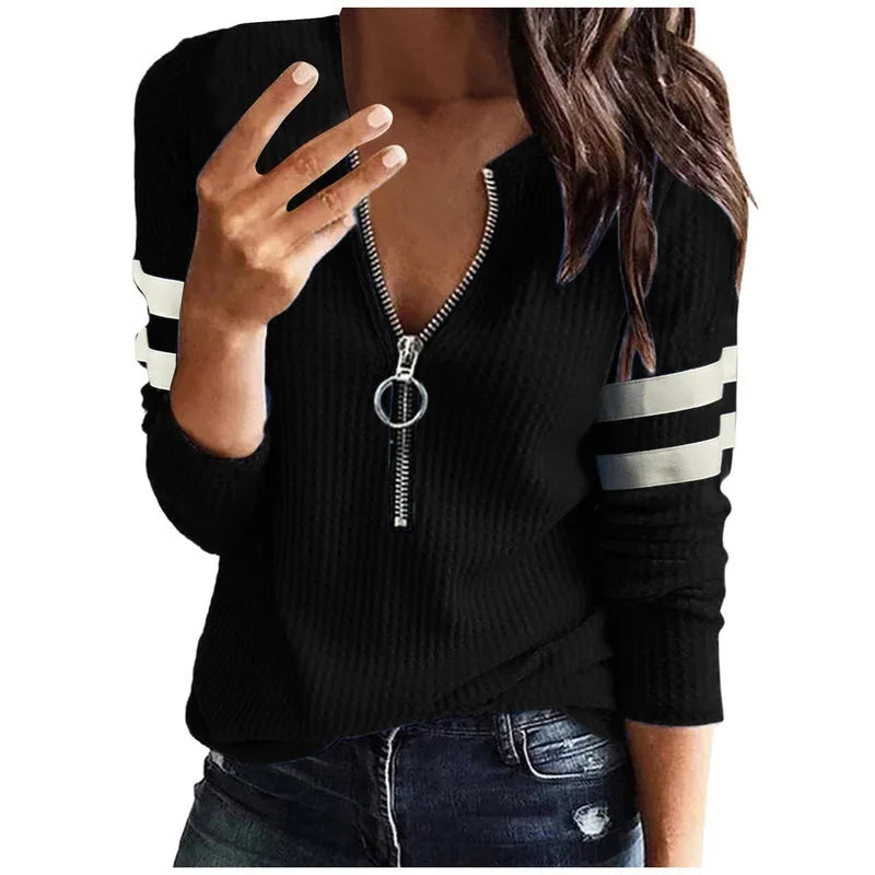 Casual Loose Knit T-Shirt