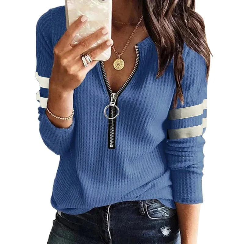 Casual Loose Knit T-Shirt